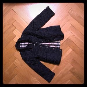 Kids Burberry navy jacket